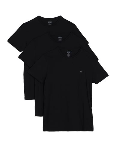 Diesel Man Undershirt Black Size Xxl Cotton