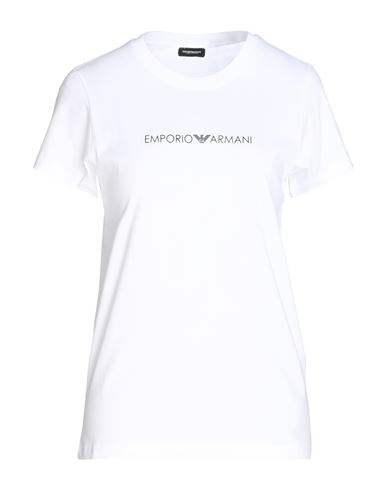 Emporio Armani Woman Undershirt White Size 10 Cotton