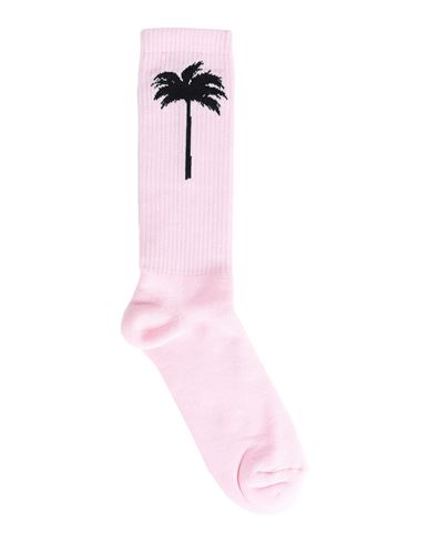 Palm Angels Woman Socks & Hosiery Pink Size L/xl Cotton, Elastane, Polyamide
