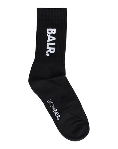 Balr. Man Socks & Hosiery Black Size 2-5 Cotton, Polyamide, Elastane