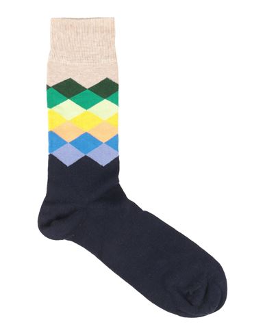 Happy Socks Man Socks & Hosiery Midnight Blue Size Onesize Cotton, Polyamide, Polyester, Elastane
