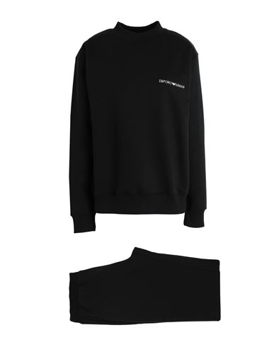 Emporio Armani Woman Sleepwear Black Size 10 Cotton, Polyester