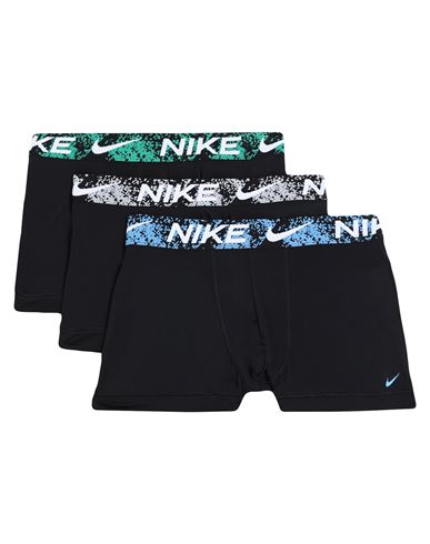 Nike Man Boxer Black Size Xs Recycled Polyester, Elastane