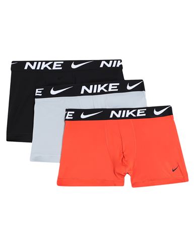 Nike Man Boxer Orange Size Xs Recycled Polyester, Elastane