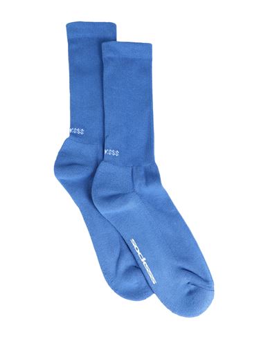 Shop Socksss It's Blue Socks & Hosiery Bright Blue Size M/l Organic Cotton, Polyamide, Elastane