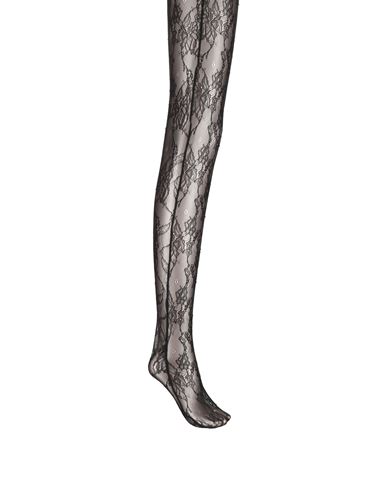 Just Cavalli Woman Socks & Hosiery Black Size Xs Polyamide