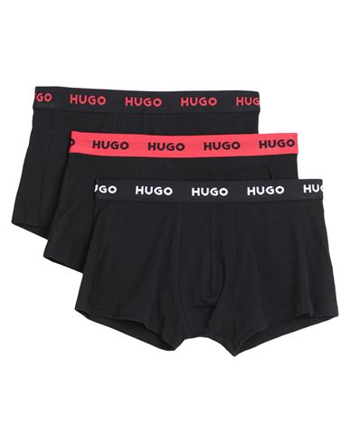 Hugo Man Boxer Black Size S Cotton, Elastane