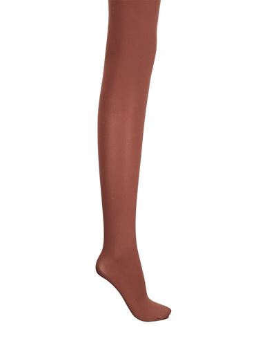 Shop Wolford Woman Socks & Hosiery Brown Size M Polyamide, Elastane