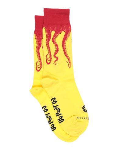 Shop Octopus Socks & Hosiery Yellow Size Onesize Cotton, Polyamide, Elastane