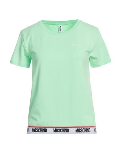 Moschino Woman Undershirt Light Green Size L Cotton, Elastane