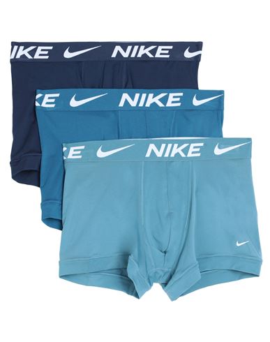 Nike Man Boxer Pastel Blue Size Xs Polyester, Elastane