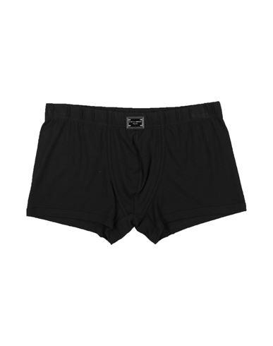 Dolce & Gabbana Underwear Man Boxer Black Size 34 Cotton, Elastane, Polyester, Zamak