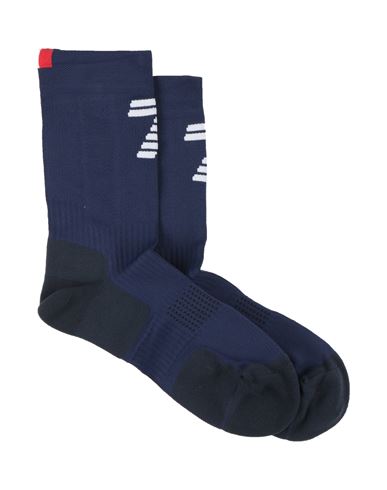 Ea7 Man Socks & Hosiery Navy Blue Size Xl Polyamide, Elastane