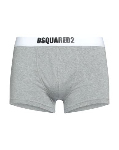 Dsquared2 Man Boxer Grey Size L Cotton, Elastane