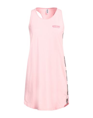 Shop Moschino Woman Sleepwear Pink Size L Cotton, Elastane
