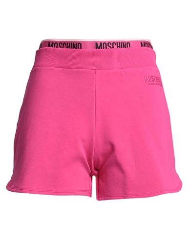 Shop Moschino Woman Sleepwear Fuchsia Size L Cotton, Elastane In Pink