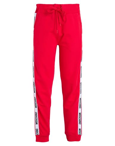 Shop Moschino Woman Sleepwear Red Size Xl Cotton, Elastane