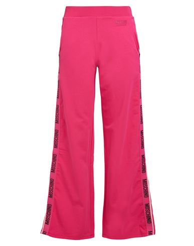 Shop Moschino Woman Sleepwear Fuchsia Size L Cotton, Elastane In Pink