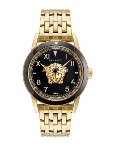 Versace V-palazzo Diamond Watch Man Wrist Watch Gold Size Onesize Stainless Steel