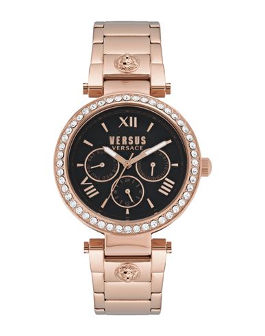Versus Versace Camden Market Crystal Watch Woman Wrist Watch Gold Size Onesize Stainless Steel