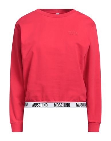 Shop Moschino Woman Undershirt Red Size L Cotton, Elastane