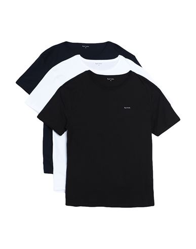 Shop Paul Smith Man Undershirt Black Size Xl Organic Cotton