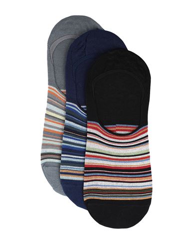 Paul Smith Man Socks & Hosiery Black Size Onesize Cotton, Polyamide, Elastane In Multi