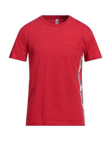 Shop Moschino Man Undershirt Red Size M Cotton