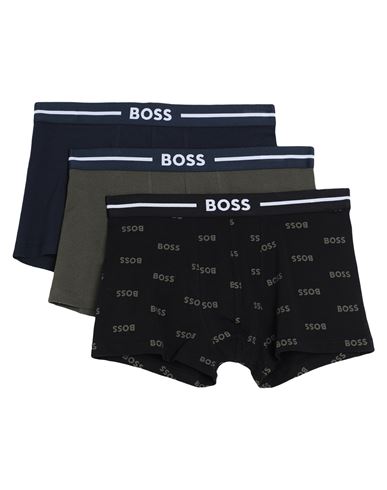 Shop Hugo Boss Boss Man Boxer Black Size Xl Cotton, Elastane