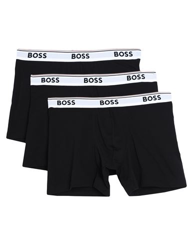 Shop Hugo Boss Boss Man Boxer Black Size M Cotton, Elastane