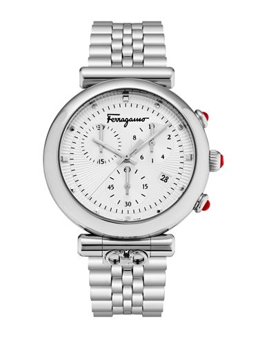 Ferragamo Ora Bracelet Watch Woman Wrist Watch Silver Size - Stainless Steel