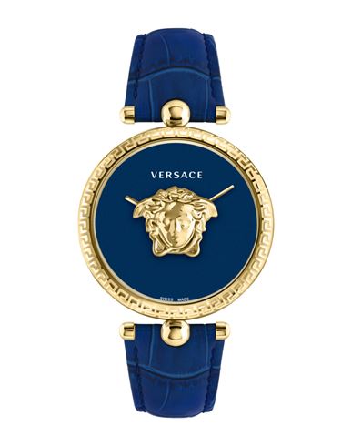 Versace Palazzo Empire Strap Watch Woman Wrist watch Gold Calfskin Cover