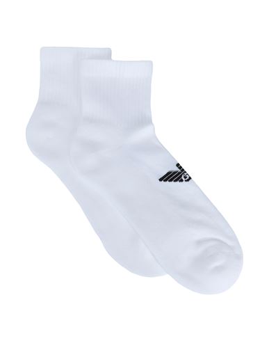 Shop Emporio Armani Men's Knit Ankle Soc Man Socks & Hosiery White Size Onesize Cotton, Polyamide, Elasta