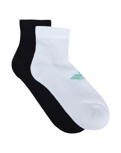 Shop Emporio Armani Men's Knit Ankle Soc Man Socks & Hosiery White Size Onesize Cotton, Polyamide, Elasta