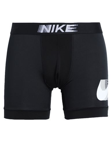 Nike Man Boxer Black Size Xl Recycled Polyester, Elastane