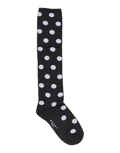 Shop Marni Woman Socks & Hosiery Black Size 5-7 Nylon