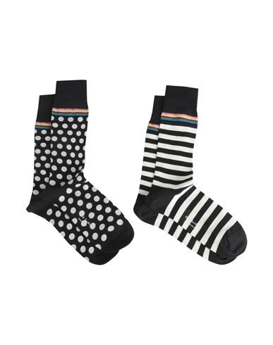 Shop Paul Smith Man Socks & Hosiery Black Size Onesize Cotton, Polyamide, Elastane