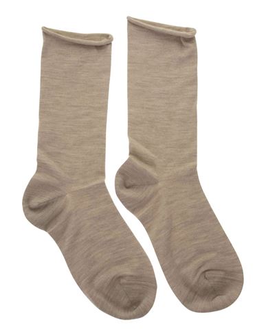 Brunello Cucinelli Socks Woman Socks & Hosiery Beige Size 8 Wool In Multi