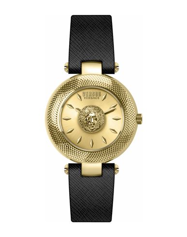 Versus Versace Brick Lane Lion Strap Watch Woman Wrist Watch Gold Size - Stainless Steel