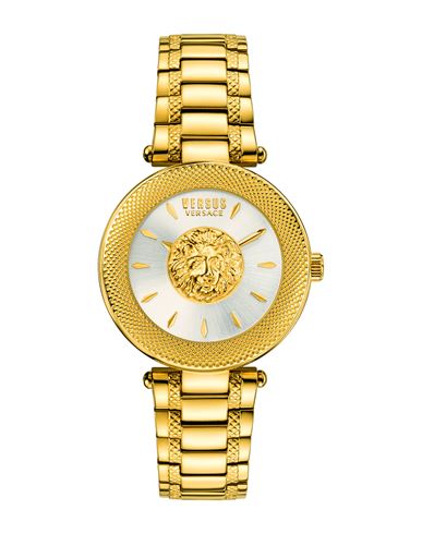 Versus Versace Brick Lane Watch Woman Wrist Watch Gold Size - Stainless Steel