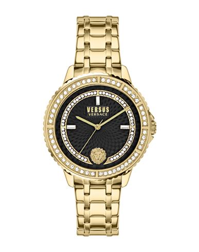 Versus Versace Montorgueil Crystal Bracelet Watch Woman Wrist Watch Gold Size - Stainless Steel