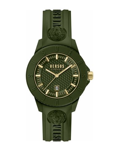 Versus Versace Tokyo R Strap Watch Man Wrist Watch Green Size - Stainless Steel