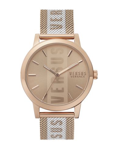 Versus Versace Barbes Lady Rose Gold Watch Woman Wrist Watch Rose Gold Size - Stainless Steel