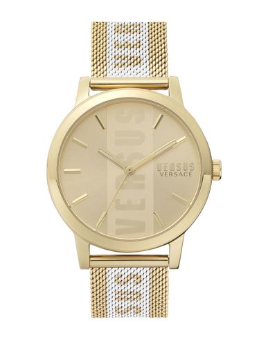 Versus Versace Barbes Lady Rose Gold Watch Woman Wrist Watch Gold Size - Stainless Steel