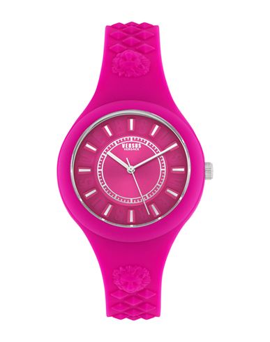 Versus Versace Fire Island Strap Watch Woman Wrist Watch Pink Size - Stainless Steel