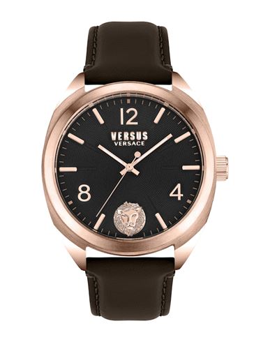 Versus Versace Lexington Strap Watch Man Wrist Watch Rose Gold Size - Stainless Steel