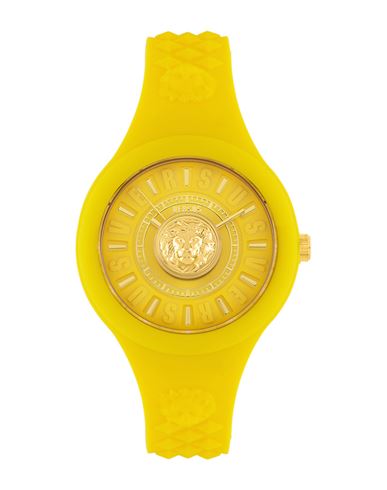 Versus Versace Fire Island Lion Strap Watch Woman Wrist Watch Yellow Size - Stainless Steel