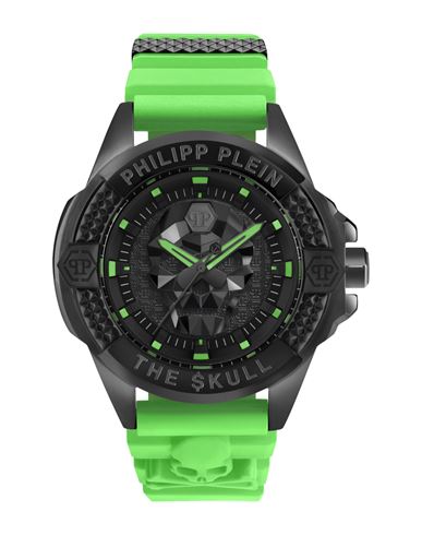 Philipp Plein The $kull Silicone Watch Man Wrist Watch Black Size - Stainless Steel