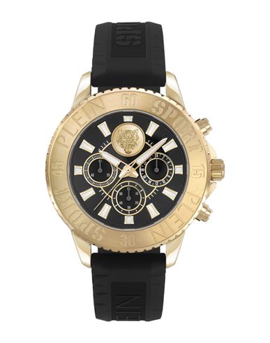 Plein Sport Glam Chrono Silicone Watch Man Wrist Watch Gold Size - Stainless Steel