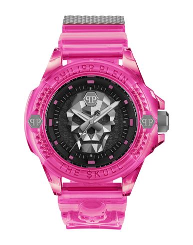 Philipp Plein The $kull Scuba Duba Edition Watch, 44mm In Black/pink